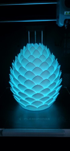 Dragon egg lamp rgb - egg,