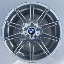 225M Genuine BMW 3 Series E90 E91 19" MV4 Rear Alloy Wheel Silver 9J 8037142