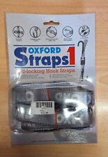Oxford Motorcycle Self Locking Hook Straps (2 pack) OF92 BC12358