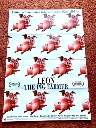 Leon the pig - pig, farmer