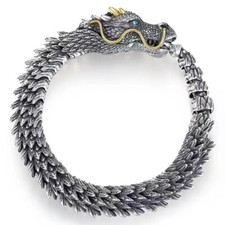 Silver Plated Mens Viking