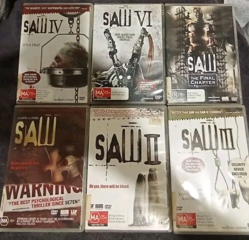Saw dvds 6 - &, &