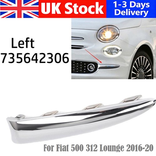 Left front bumper moulding - left,