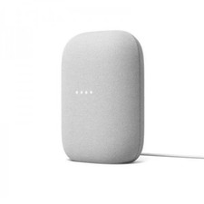 Google Nest Audio Smart Home Speaker with Google Assistant (AU version)-Chalk