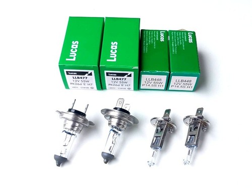 Lucas headlight bulbs - h7/h1,