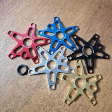 MCS Alloy 5 Arm Old School BMX Spider Sugino SunTour SR Raleigh Burner GT Haro