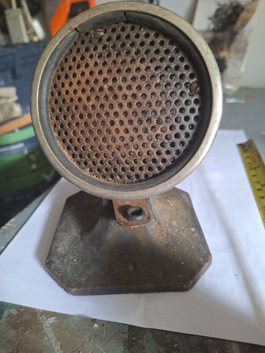 Old microphone likely from - ,