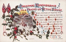 1334. WWI. Chritsmas Greetings