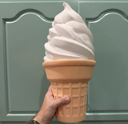 Giant ice cream cone - 19”,