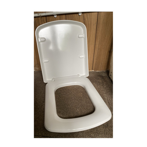 New white toilet seat - white, –
