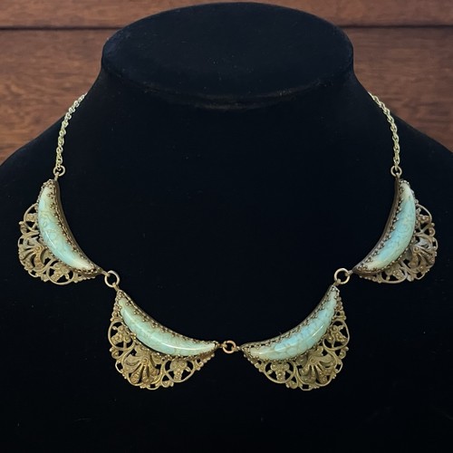 Art nouveau turquoise and - turquoise,