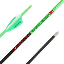 32" Pure Carbon Arrows SP400-1000 Vanes ID4.2 Compound RecurveBow Hunting Target