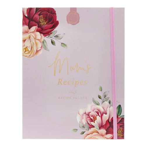Mums recipe lever arch folder - recipe,