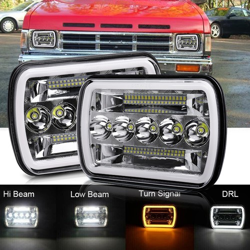 Rectangular led headlights fit - rectangular,