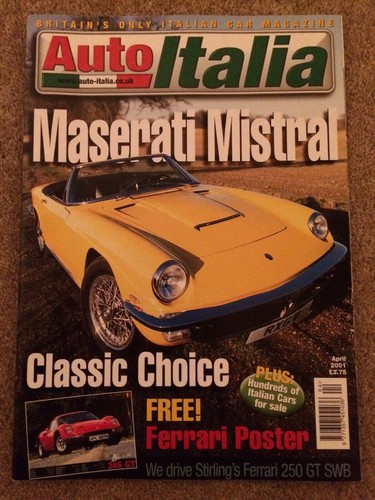 Auto italia april 2001 - auto,
