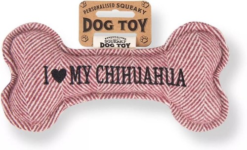 Squeaky dog toy - toy, bone