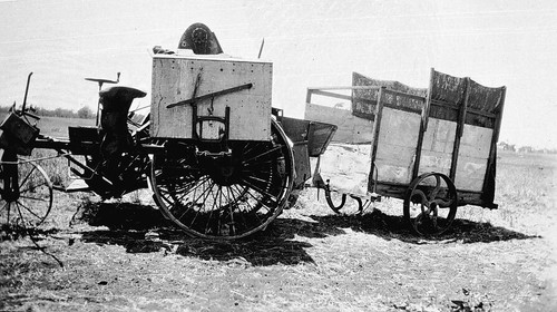 Header chaff cutter - chaff, birchip