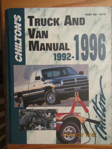 1992 1996 chilton truck - 1996, chilton's