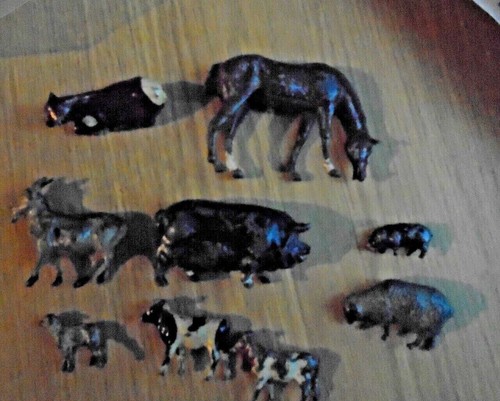 Britains lead farm animals - farm, job