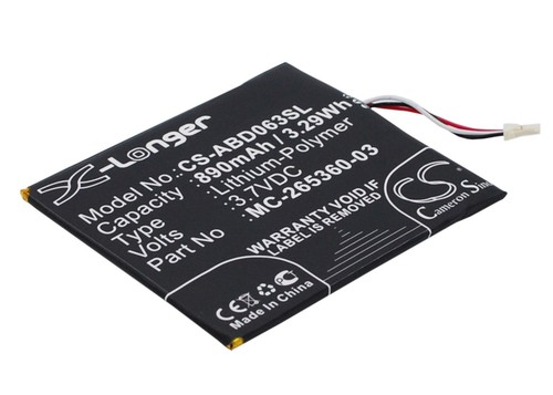 Battery for amazon kindle 7 - uk,