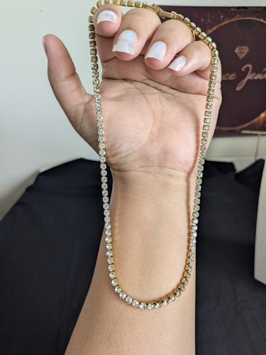 Tennis necklace statement - tennis, necklace,