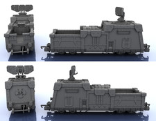 Troop carrier coach with radar