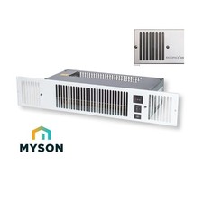 Myson KICKSPACE® KS500E 2kW ELECTRIC Plinth Heater CHROME NEW & SEALED
