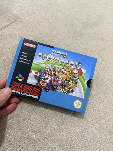 Super mario kart nintendo snes - nintendo,