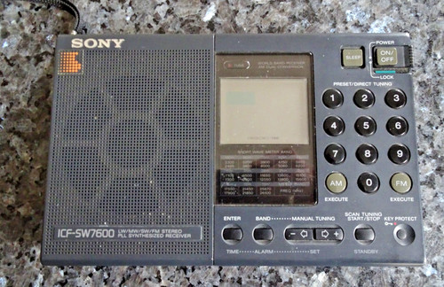 Sony icf sw7600 radio parts - sony, icf-sw7600