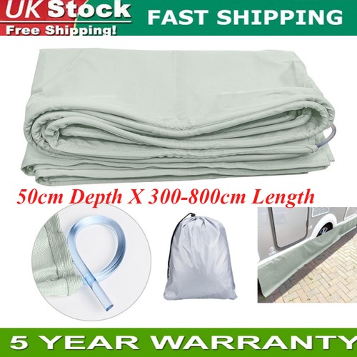 Caravan awning draught skirt - draught,