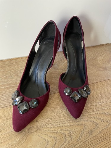 Coast maroon shoes - coast, 7