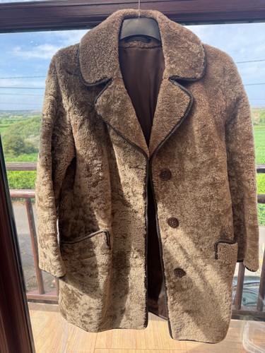 Ladies sheepskin coat size - ladies,