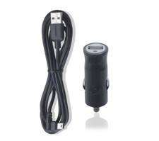 TomTom SET USB Car Charger 12/24V 5V 1.2A + TomTom Mini USB lead 1.5 m !GENUINE!