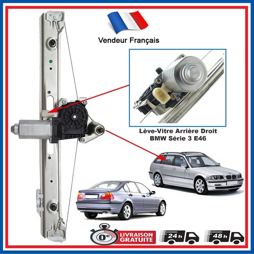 Rear right window regulator - right,