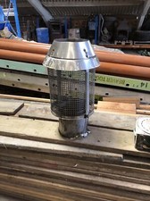 Chimney Pot Spark Arrestor for Flammable Roofs Thatch Felt Shingles Rubber Wood