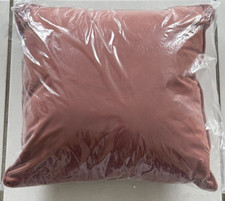 Malini Luxe Velvet Piped 43 x 43 cm NEW Cushion - Rosewood - Priced Low!