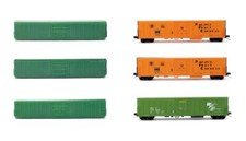 RED CABOOSE 'N' GAUGE RAKE OF