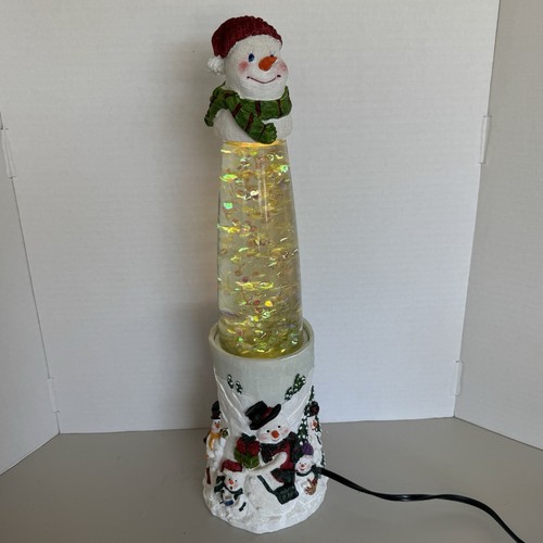 Elite snow man motion lamp - man,