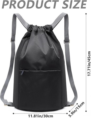 Drawstring bag unisex - unisex, sports