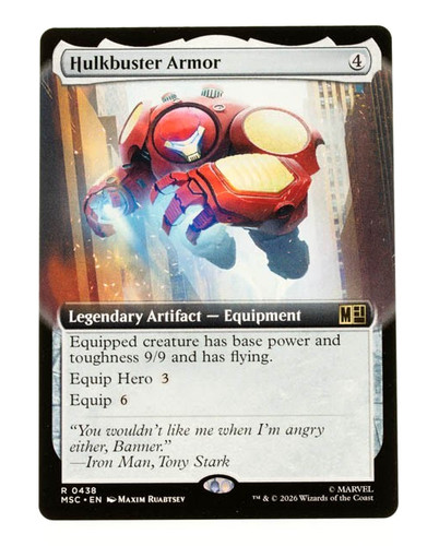 Hulkbuster armor extended - -,