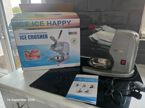 Shaved ice machine - shaved,