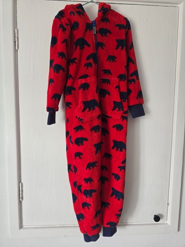 Boden fleece bear print all - , in