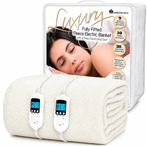 Heated blanket king size - heated,