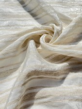 Striped and Textured Silk