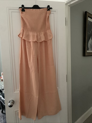 Ladies new strapless - h&m, peach