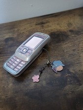 Retro Pink Silver Phone  NOKIA