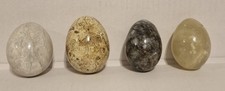 4 Natural Stone Eggs