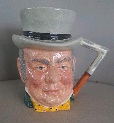 Vintage toby jug - jug, bull