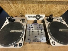 Numark Pro tt-1 turntables with numark DM1001ex Mixer and lids