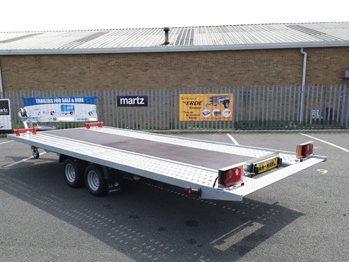 Car transporter trailer - transporter,